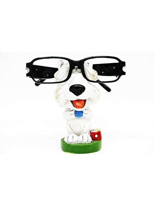 XMARKETTR Gözlük Standı Köpek Biblo Köpek Modeli Hediyelik