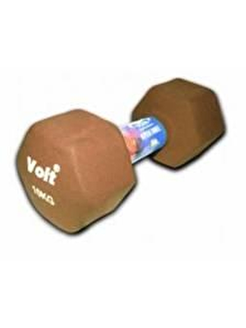 Voit Vdb-04 Altıgen Neo Dumbbell 10 kg Kahve