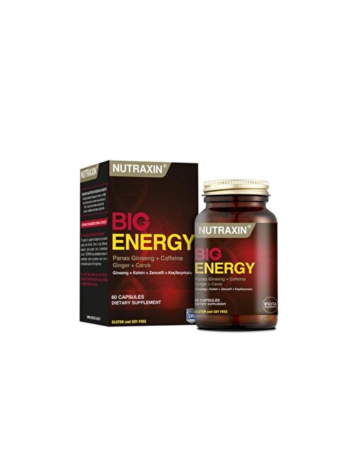 Nutraxin Bıg Energy 60 Tablet