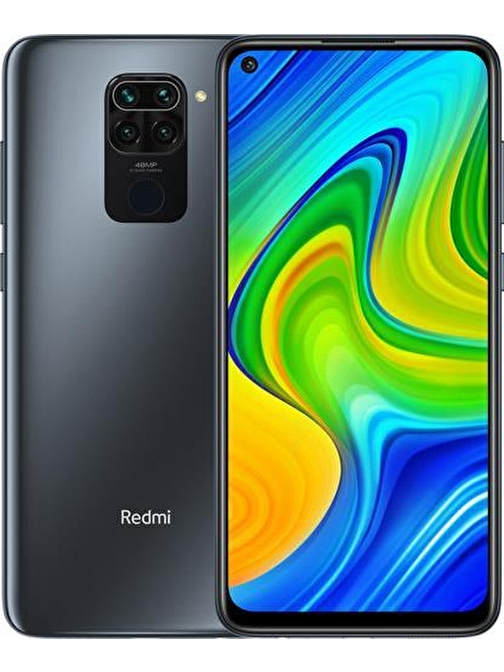 Xiaomi Redmi Note 9 128 GB Hafıza 4 GB Ram 6.53 inç 48 MP Android Cep Telefonu Gri