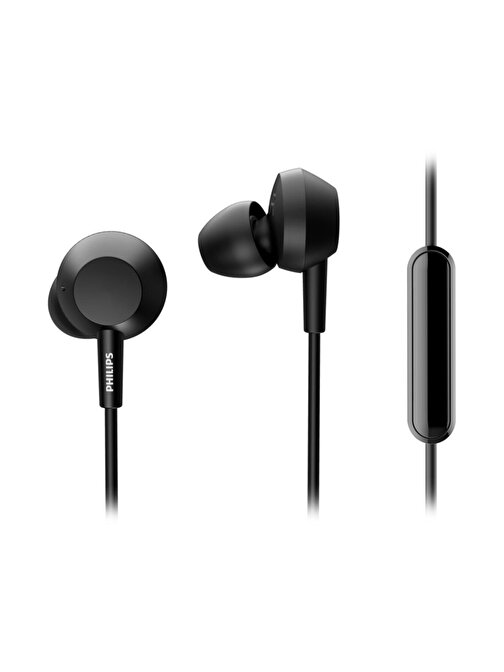 Philips Tae4105 Siyah Mikrofonlu Kablolu Kulak İçi Kulaklık