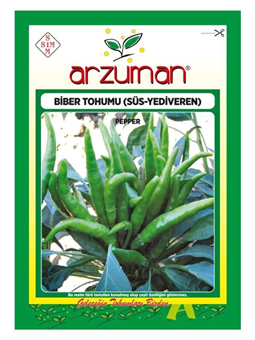 Arzuman Yediveren Biber Tohumu Yukarı Bakan 5 gr