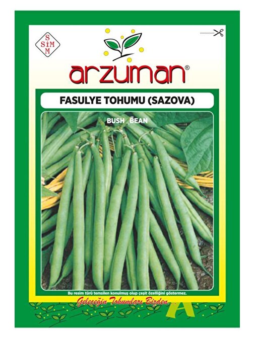 Arzuman Sazova Oturak Fasulye Tohumu 50 gr