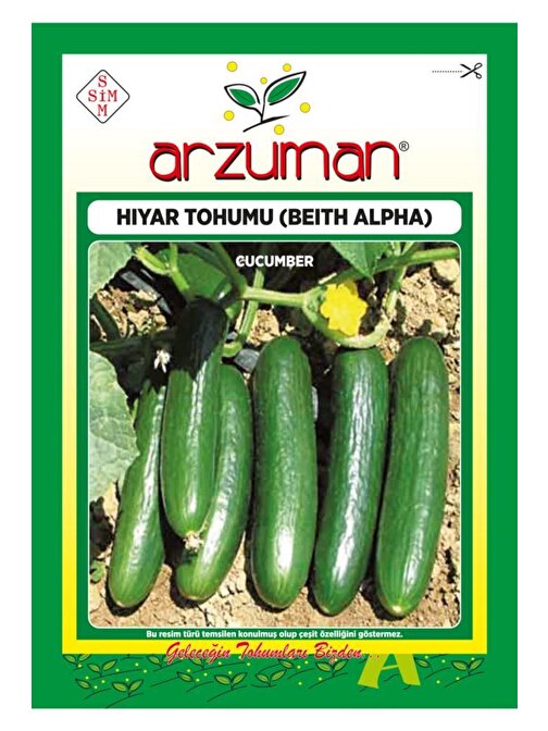 Arzuman Beith Alpha Salatalık Tohumu 10 Gr