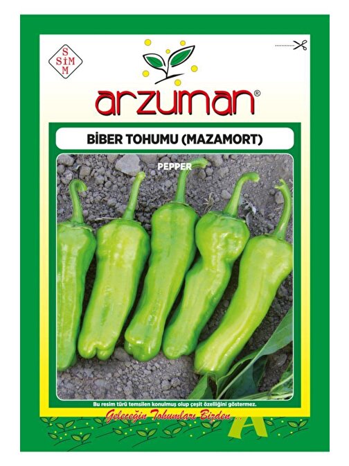 Arzuman Mazamort Üçburun Biber Tohumu 10 gr