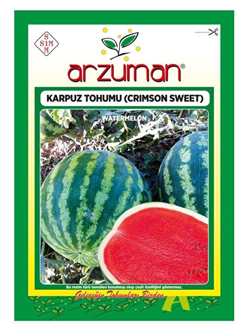 Arzuman Crimson Sweet Karpuz Tohumu 10 Gram