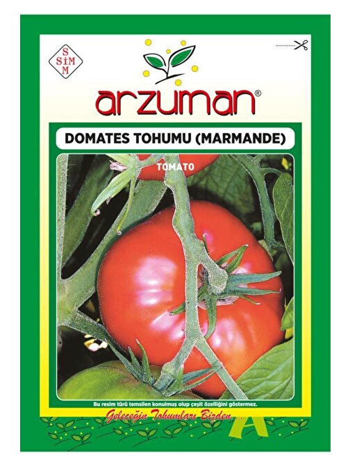 Arzuman Marmande Domates Tohumu 500 Adet