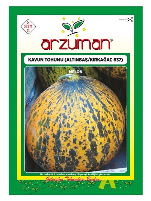 Arzuman Kırkağaç 637 (Altınbaş) Kavun Tohumu 10 Gram