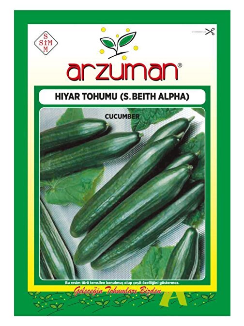 Arzuman S. Beith Alpha Hıyar Tohumu 10 gr