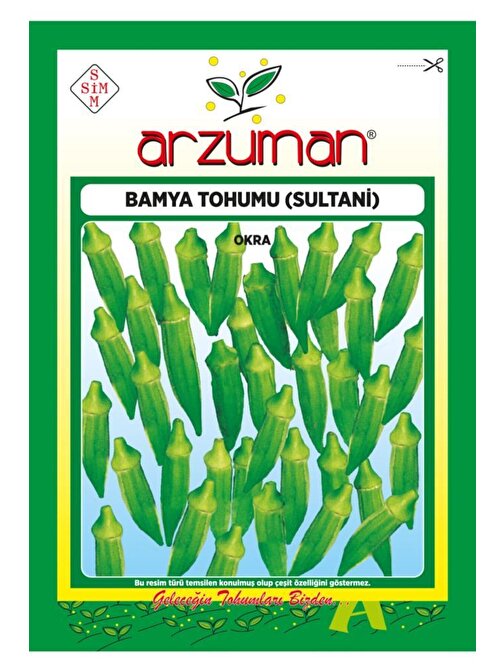 Arzuman Sultani Bamya Tohumu 25 gr