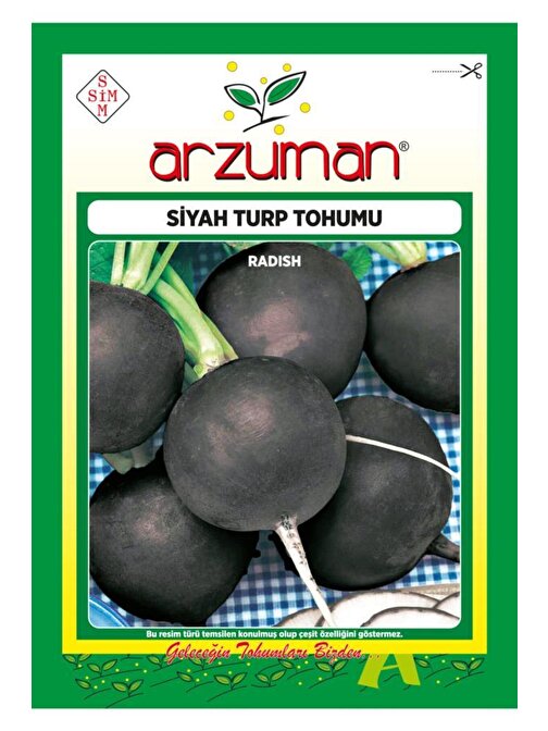 Arzuman Siyah Turp Tohumu 25 gr