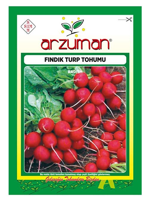 Arzuman Fındık Turp Tohumu 25 gr
