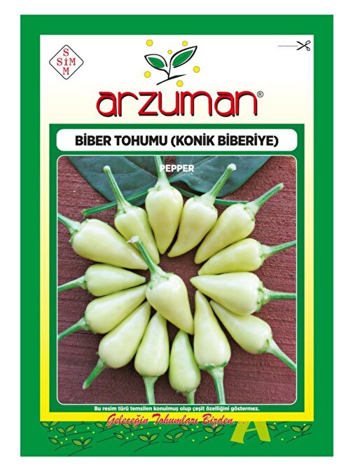 Arzuman Tohum Konik Biber Tohumu 5 gr