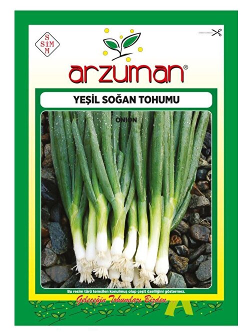 Arzuman Yeşil Soğan Tohumu 10 gr