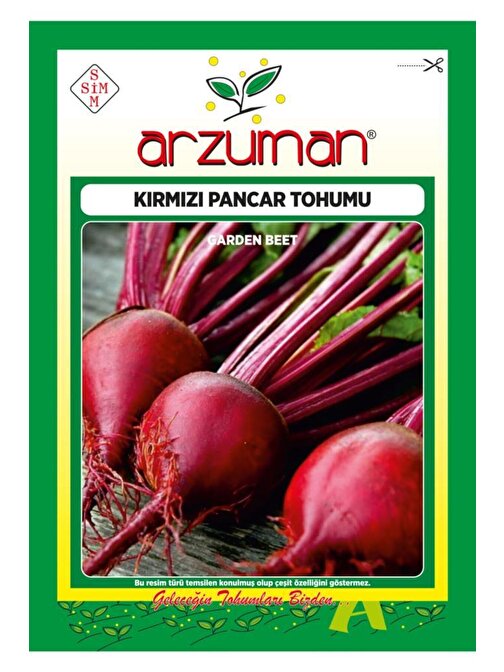 Arzuman Kırmızı Pancar Tohumu 10 gr