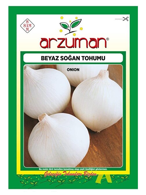 Arzuman 1250 Adet Beyaz Soğan Tohumu