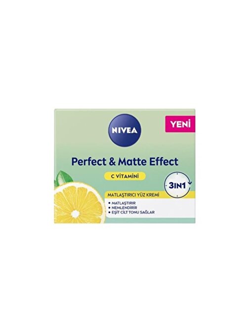 Nivea Perfect & Matte C Vitaminli Yüz Bakım Kremi 50 ml