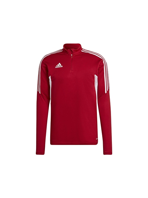 Adidas Con22 Tr Top Erkek Futbol Uzun Antrenman Üstü Hb0007 Kırmızı