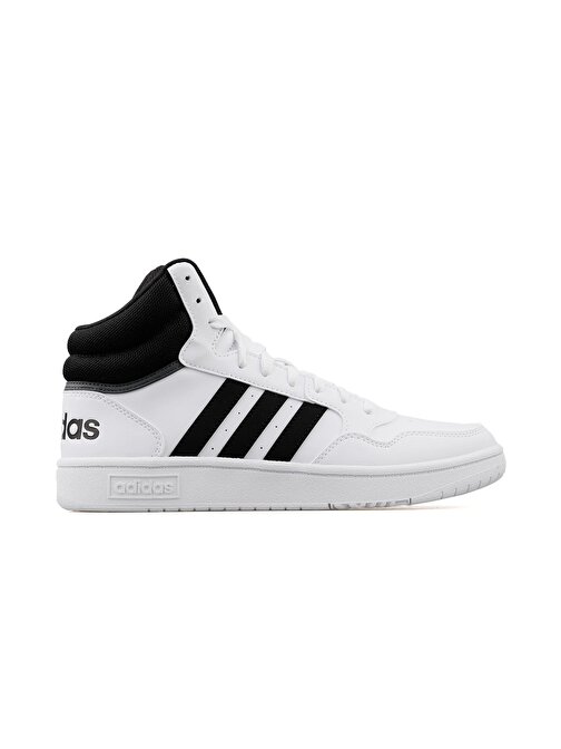 adidas Hoops 3.0 Mid Erkek Günlük Ayakkabı GW3019 Beyaz 41.5