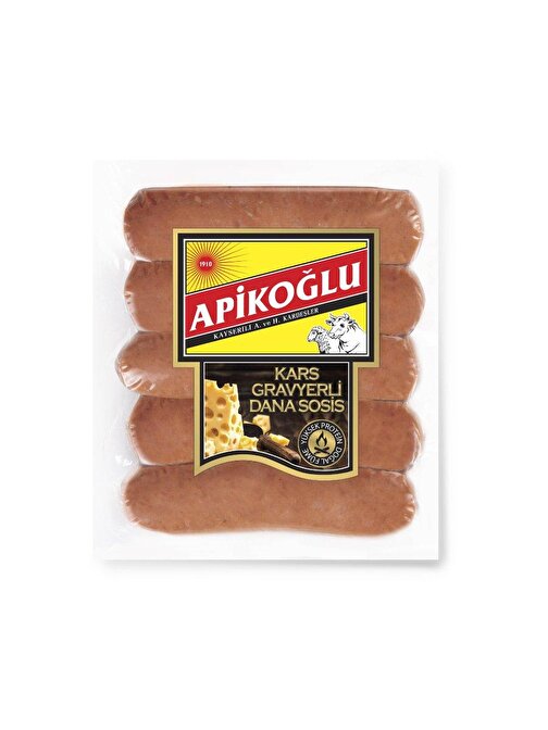 Apikoğlu Kars Gravyerli Bir Yıl Olgunlaştırılmış Sosis 220-250 gr