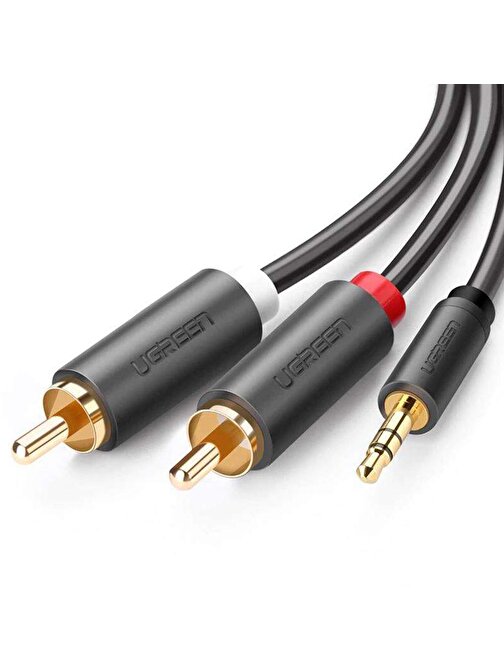 Ugreen 3.5mm Aux 2 RCA Ses Kablosu 10 Metre