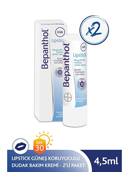 Bepanthol Nemlendirici Ve Güneş Koruyucu SPF30 Stick Dudak Bakımı 4.5 gr