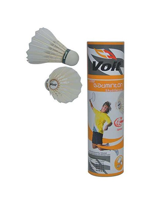 Voit S100 Bwf Onaylı Badminton Topu (Kaz Tüyü)