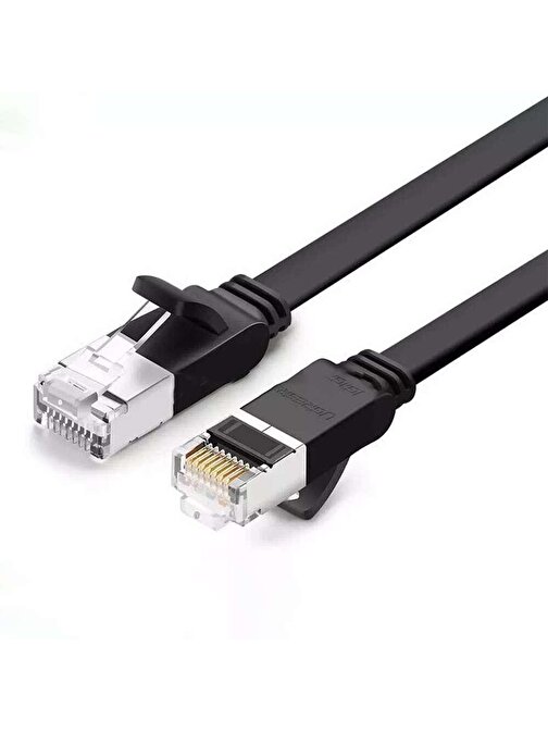 Ugreen Cat6 Flat Pure Metal Konnektör Utp Ethernet Kablosu 1 Metre