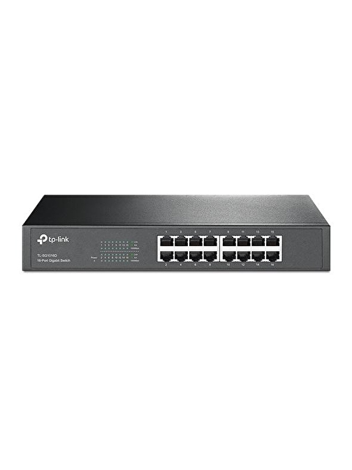 Tp-Link Tl-Sg1016D 16 Port 10 - 100 - 1000 Mbps Çelik Kasa Rack Mount Switch