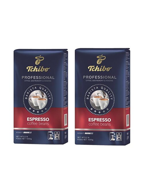 Tchibo Professionel Espresso Çekirdek Kahve2 X 1 Kg (Fırsat Ürünü)
