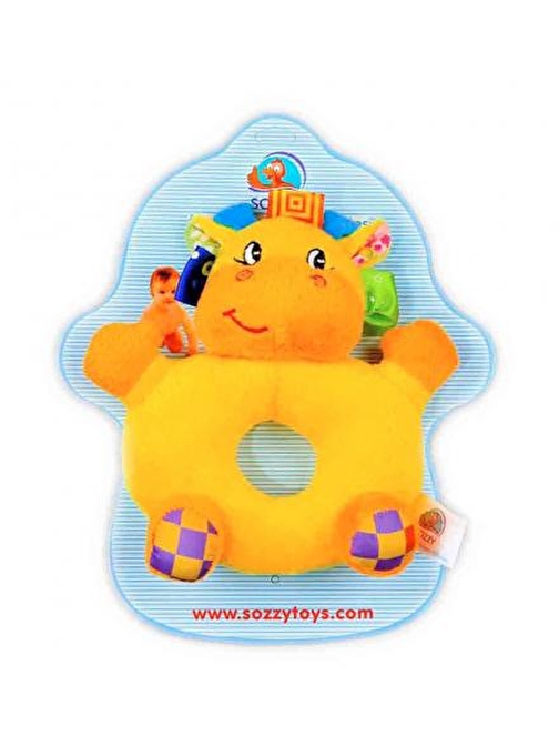 Sozzy Toys Peluş Zürafa Çıngırak