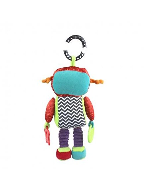 Sozzy Toys Robot Arkadaşım Aktivite Oyuncağı Peluş Çıngırak
