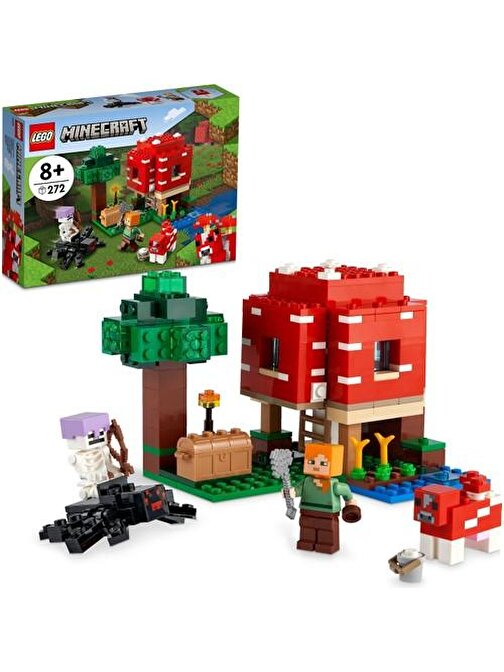 LEGO Minecraft Mantar Evi 21179 272 Parça