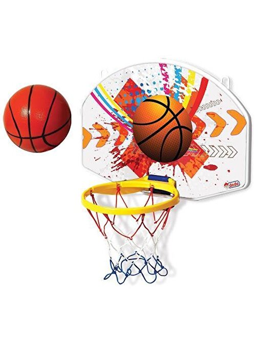 Dede 03672 Park Bahçe İçin Plastik Büyük Basketbol Potası 4 - 6 Yaş