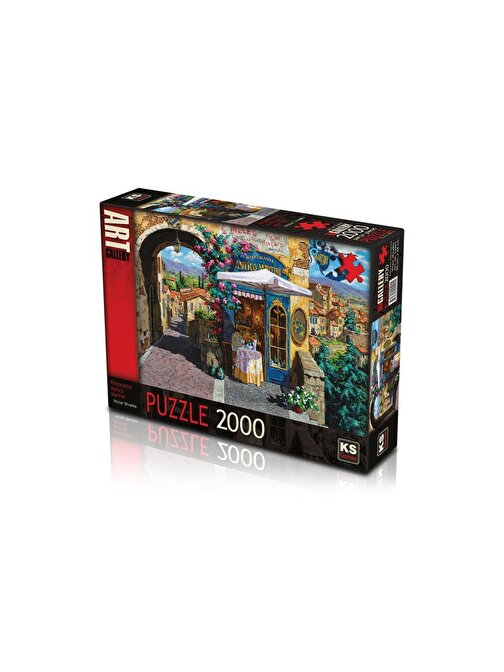 Ks Games Puzzle 2000 Parça Ristorante Antico Martini 22501