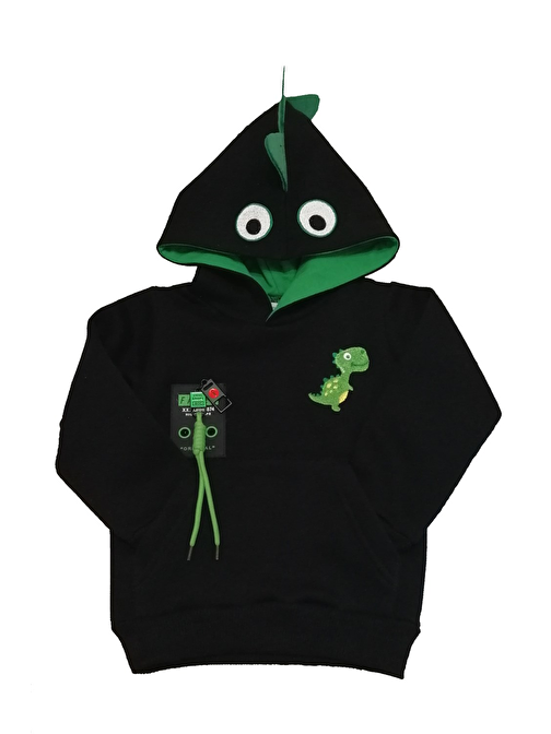 Unisex Çocuk Dinozor Sweatshirt