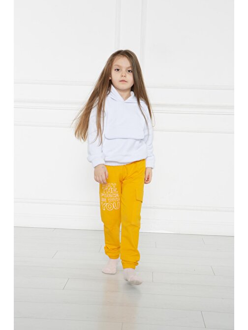 Kidsabu Force Sarı Çocuk Pantolon