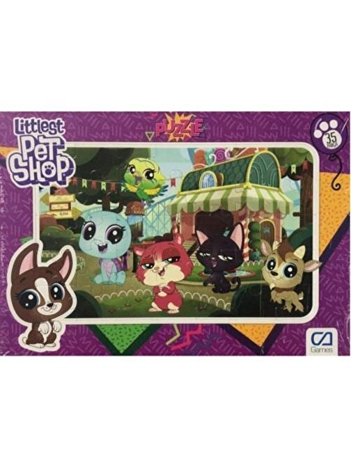 Ca Games Puzzle 35 1 Lıttlest Pet Shop Frame 5018 5019