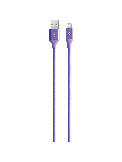 TTEC AlumiCable Apple 2DK16MR Lightning Hızlı Şarj Kablosu 1.2 m Mor