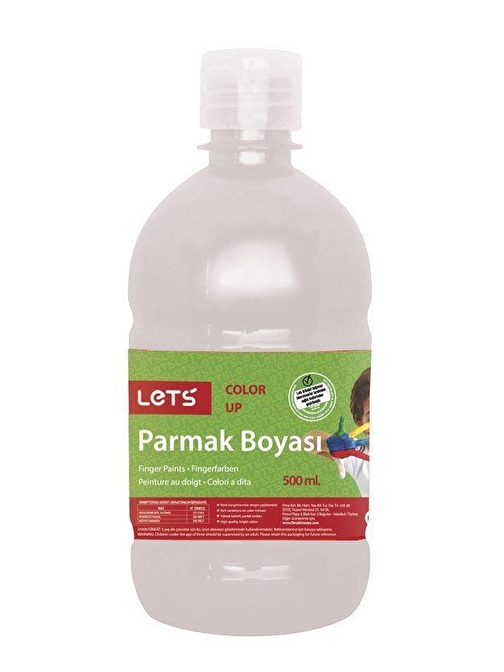 Let's L-5001 Parmak Boyası Beyaz 500 ml