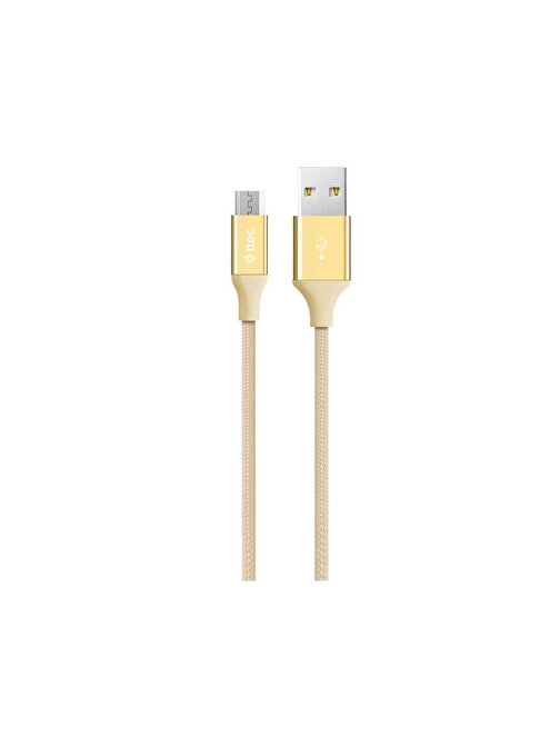 Ttec Alumicable Micro Usb Şarj Kablosu Altın