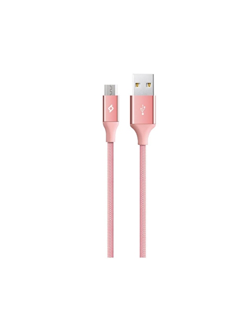 Ttec Alumicable Micro Usb Şarj Kablosu Rose Gold