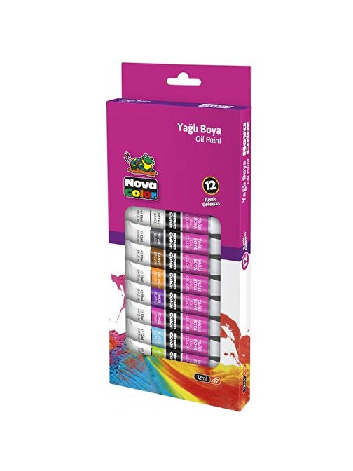 Nova Color Yağlı Boya Tüp 12 Li 12 ML NC-796