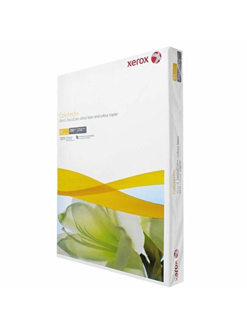 Xerox Gramajlı Kağt Laser-Copy-Inkjet Colotech 250 Lİ A3 200 gr Beyaz 003R94662