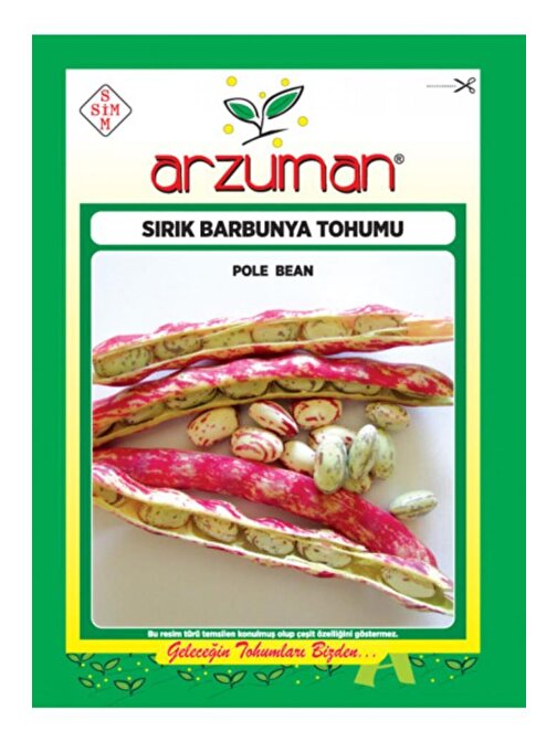 Arzuman Tohum Barbunya Tohumu - Sırık 50 gr
