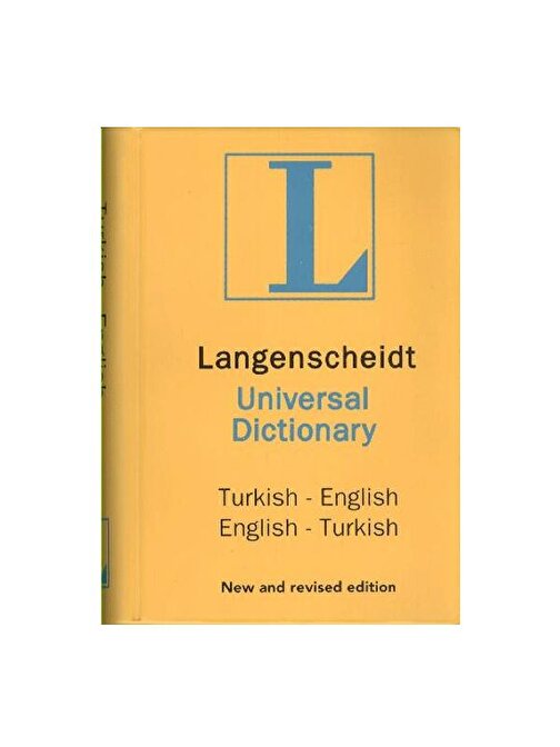 4E Altın Sözlük İngilizce Langenscheidt