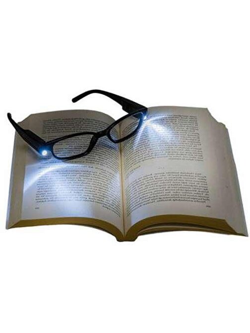 Nusrat Bilişim Kitap Okuma Gözlüğü Led Işıklı