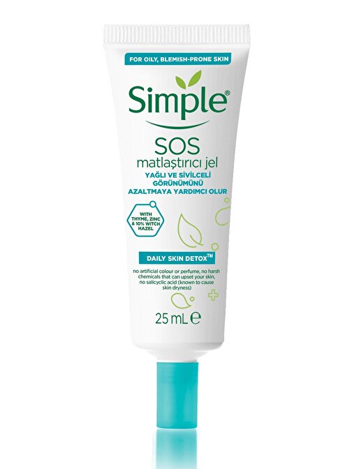 Simple Sos Matlaştırıcı Jel 25ml