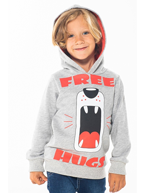 Free Hug Erkek Çocuk Sweatshirt