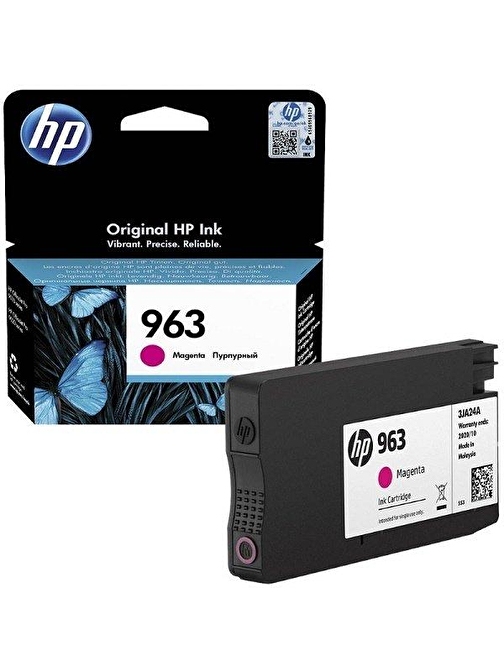 Hp 963 3Ja24A Orijinal Kırmızı Kartuş